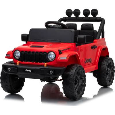 Mamido Jeep Rubicon 24 V 2x200 W Elektrické autíčko červená