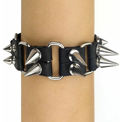 Leather & steel fashion гривна crazy spikes - lsf1 119