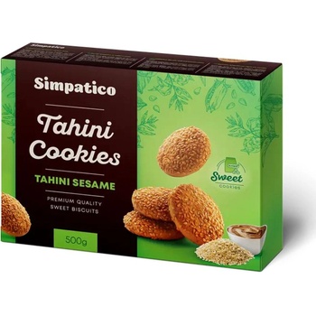 SIMPATICO Бисквити с тахан и сусам simpatico - 500гр