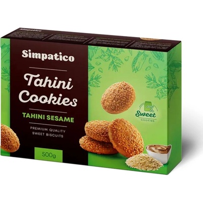 SIMPATICO Бисквити с тахан и сусам simpatico - 500гр