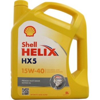 Shell Helix HX5 15W-40 5 l