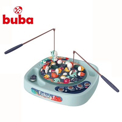 Комплект за риболов Buba Fishing 889-215, 24 рибки, сив (889-215)
