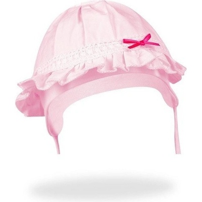 Yo! Letní čepice na zavazování Bow růžová