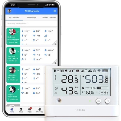 WiFi datalogger Ubibot WS1 PRO