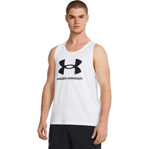 Under Armour SPORTSTYLE LOGO Tank Top White M