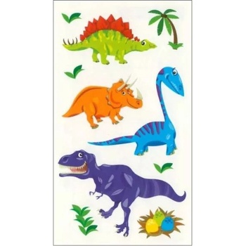 PLUS LINE Миещи се татуировки - Весели динозаври (an1106)