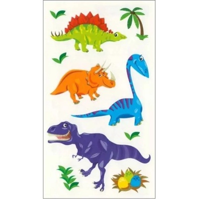 PLUS LINE Миещи се татуировки - Весели динозаври (an1106)