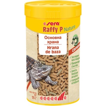 sera Raffy P-Основна гранулирана храна за костенурки 250 мл