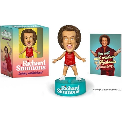 Running Press Richard Simmons Talking Bobblehead With Sound