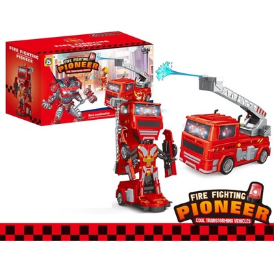 Armtoys ДЕТСКА ПОЖАРНИКАРСКА КОЛА ТРАНСФОРМЪР С ВОДА