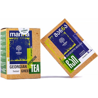 MANNA 73 gruzínsky Zelený čaj sypaný 80 g