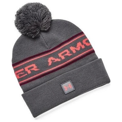 Under Armour pánský kulich Halftime Pom beanie pitch gray