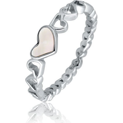 Strieborný prsteň JVD SVLR1265XK7PL