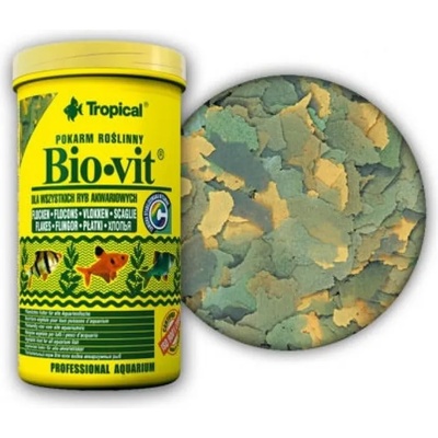 Основна растителна храна на люспи Tropical Bio-vit 12грама (472)