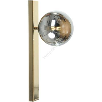 Zuma Line 1217 - Стенно осветително тяло SERENITY 1xG9/8W/230V златисто/опушено черно (ZL0905)