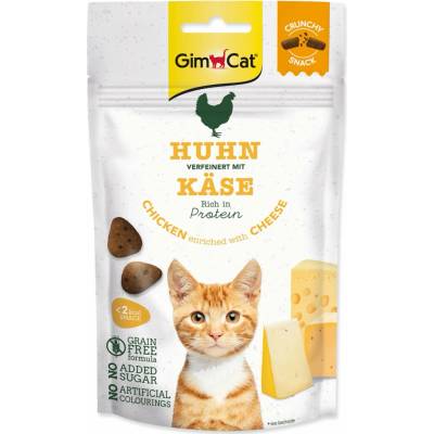 GimCat Crunchy Snacks kuracie a sýr 50 g