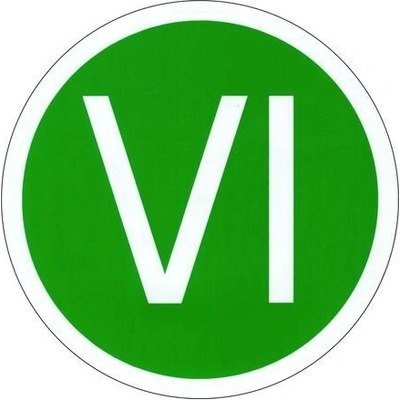 Samolepící štítek "VI"