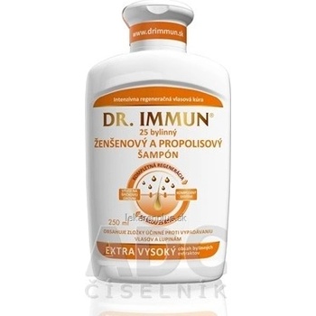 Dr. Immun Ženšeňový a propolisový šampón 25 bylinný 250 ml