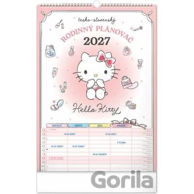 Rodinný plánovač nástěnný Notique 2027