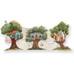 Little Nice Things Зелена детска закачалка за стена Tree House - Little Nice Things (6039694)