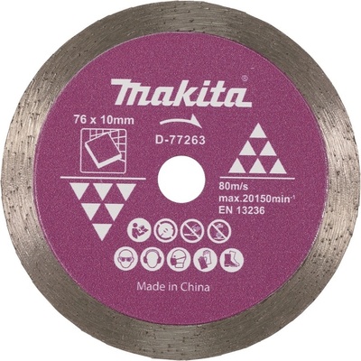 MAKITA kotouč řezný diamantový 76x1.4x10mm (D77263)