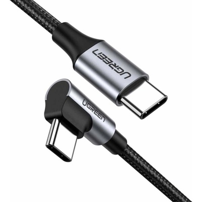 UGREEN Кабел с с бързо зареждане за устройства с USB-C порт (100 см) - Ugreen USB-C to USB-C Cable 60W (черен) (UGR1624)