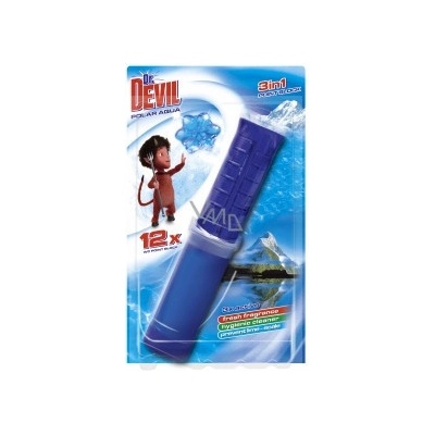 Devil WC blok 3in1 Polar aqua 75 ml – Zboží Mobilmania