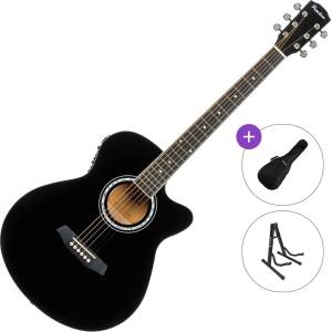 Pasadena PGC-10E Standard SET Black Електро-акустична китара Джъмбо
