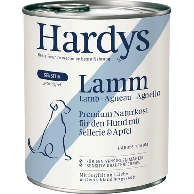Hardys Sensitive Jehněčí 6 x 800 g