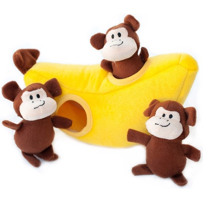ZippyPaws Burrow Opice v banáne 25 cm