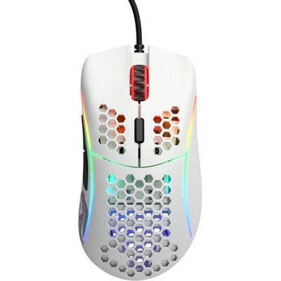 Glorious PC Gaming Race Model D- Matte White (GAMO-896/GLO-MS-DM-MW)