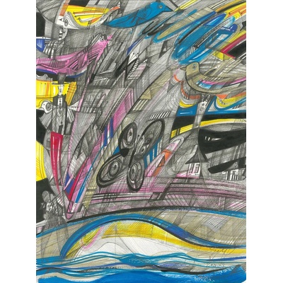 Luka Brase – Butterfly Effect, 2023-24, 40x30cm
