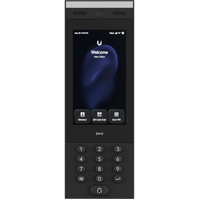 Ubiquiti Ubiquity UA-G3-Intercom Indoor/outdoor intercom terminal for managing residential and commercial building entry requests with Touch Pass support (UA-G3-INTERCOM)