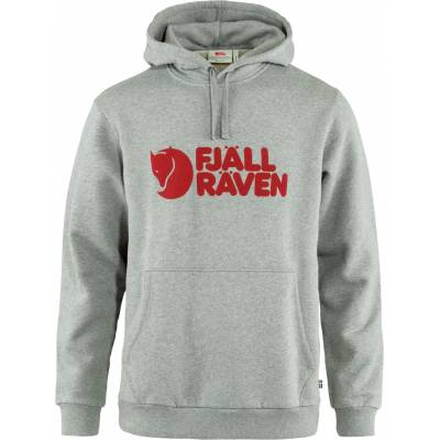 Fjällräven Мъжки суичър Fjällräven Fjällräven Logo Hoodie - Grey / Melange - размер XS (017-2537-0211)