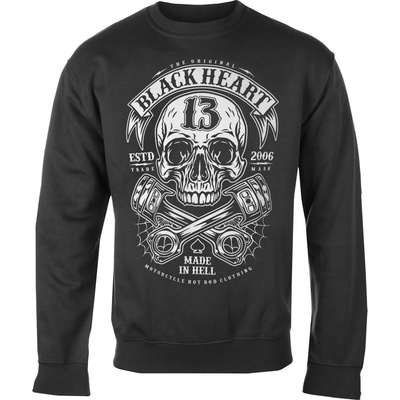 Black heart мъжки суичър black heart - rider - СИВ - 17169