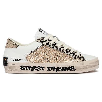 Маратонки Crime london Distressed trainers - White (Platinum)