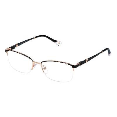 VYA164 Reading Glasses - Black (Sh. Rose Gold W / Black)
