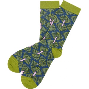 Tranquillo Дамски спортни чорапи Tranquillo Women's Sneakersocken Sedaa Sports socks - Black Fan - размер 35-38 (EU) (207-1498-0111)