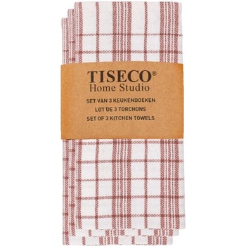Tiseco Home Studio Памучни кърпи в комплект от 3 броя 70x50 cm - Tiseco Home Studio (9499BURNTBRICK)