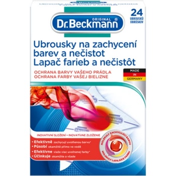 Dr. Beckmann ubrousky na zachycení barev a nečistot 24 ks