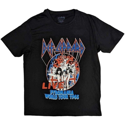Def Leppard Pyro World Tour Black XL Риза (DEFLTS30MB04)