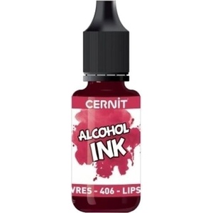 Cernit Alcohol Ink Акрилно мастило Lipstick Red 20 ml 1 бр (CE2000020406C)