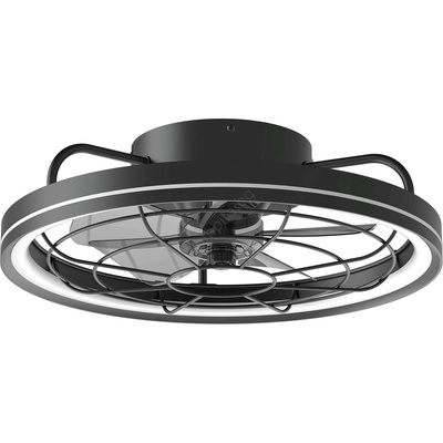 Aigostar - LED Димируем таванен вентилатор LED/40W/230V 2700-6500K + д. у. черен (AI1948)