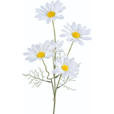 Umelá sedmokráska biela 52 cm