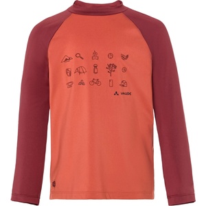 Vaude Детска спортна тениска Vaude Kid's Solaro L/S T-Shirt III Sport shirt - Hotchili - размер 92 (EU) (704-4893-0211)