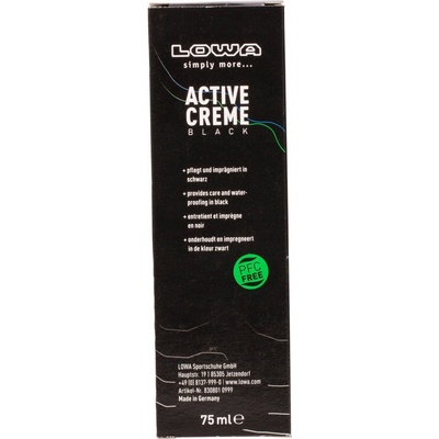 LOWA Impregnát ACTIVE CREME Black 75 ml