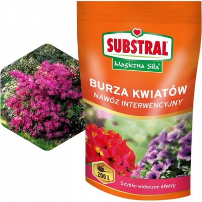 Substral Hnojivo pre pelargónie a surfinie kvetinová búrka 200 g