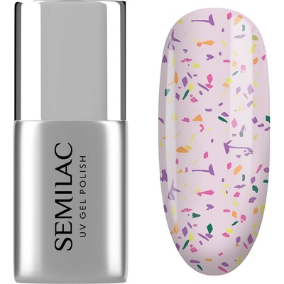 Semilac Top coat No Wipe Matte Violet Galaxy T27 7ml