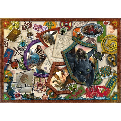 Trefl - Puzzle How To Train Your Dragon - 1 000 piese