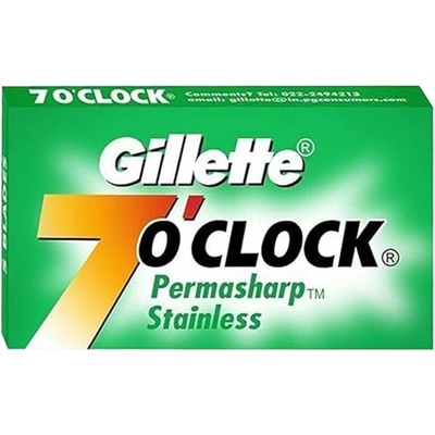 Gillette 7 Oclock Permasharp Stainless 20 ks